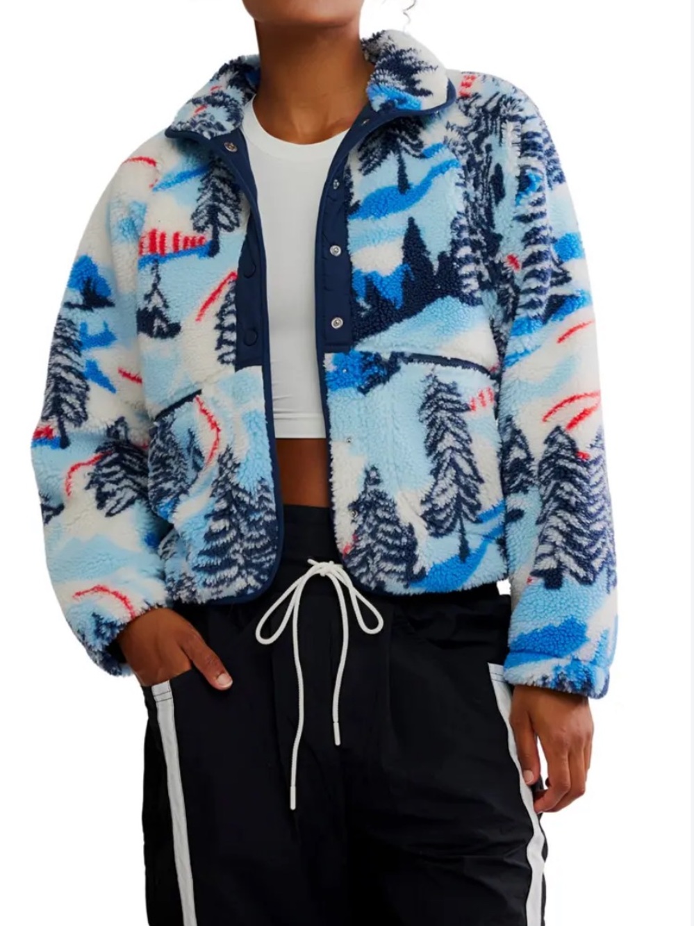 FREE PEOPLE MOVEMENT ROCKY RIDGE FLEEVE JACKET